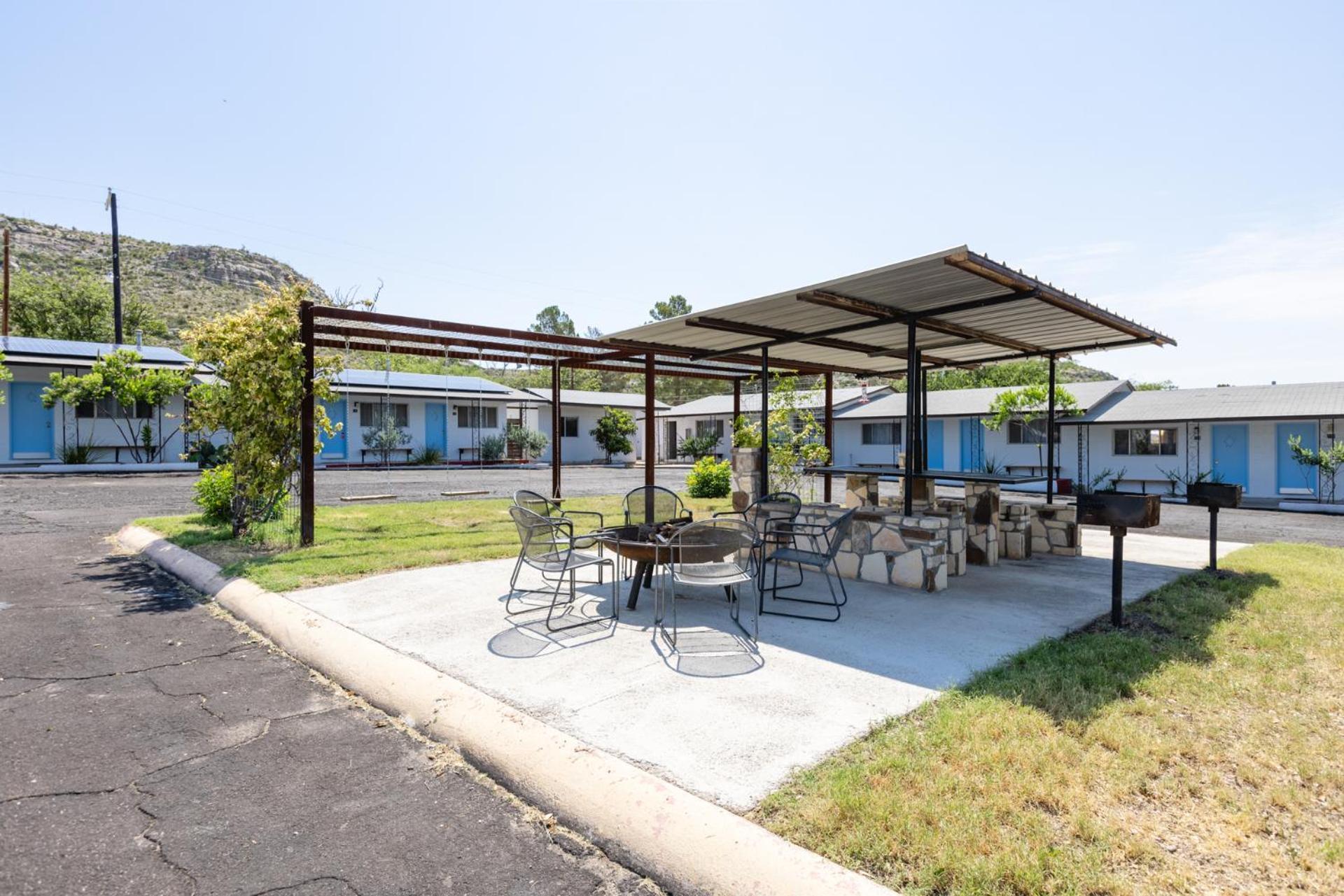 Desert Air Motel Sanderson Exterior foto